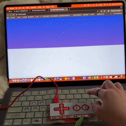 I created a gradient by looping through y values and using lerpColor() to draw lines across the screen. I used key input to shift the gradient’s centre and tilt it using mapping and offsets.
